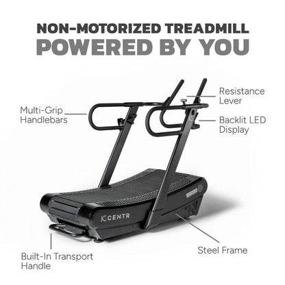 CENTR X HYROX Perform Curved Treadmill (Pre-Order)