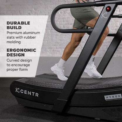 CENTR X HYROX Perform Curved Treadmill (Pre-Order)