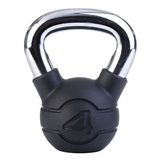 JORDAN® Chrome/Rubber Kettlebells