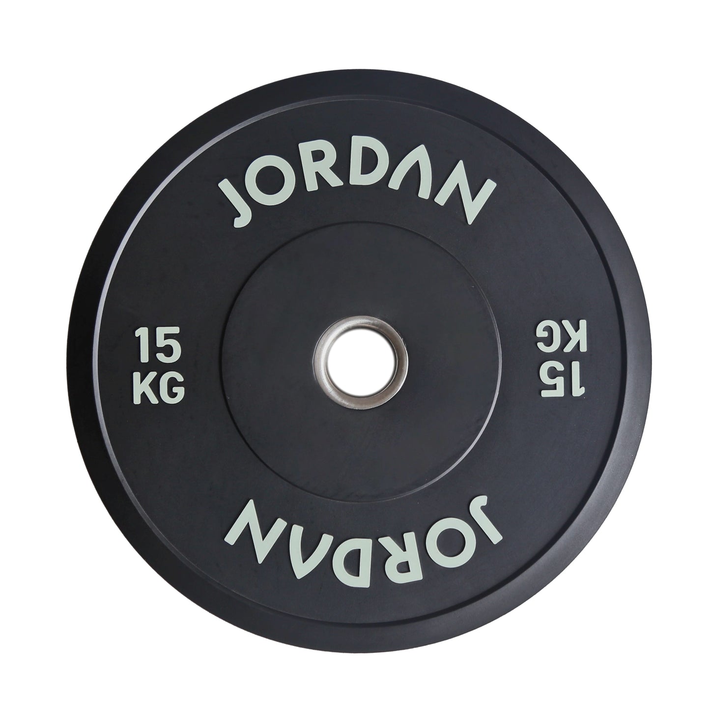 JORDAN Rubber Tri-Grip Olympic Weight Plates