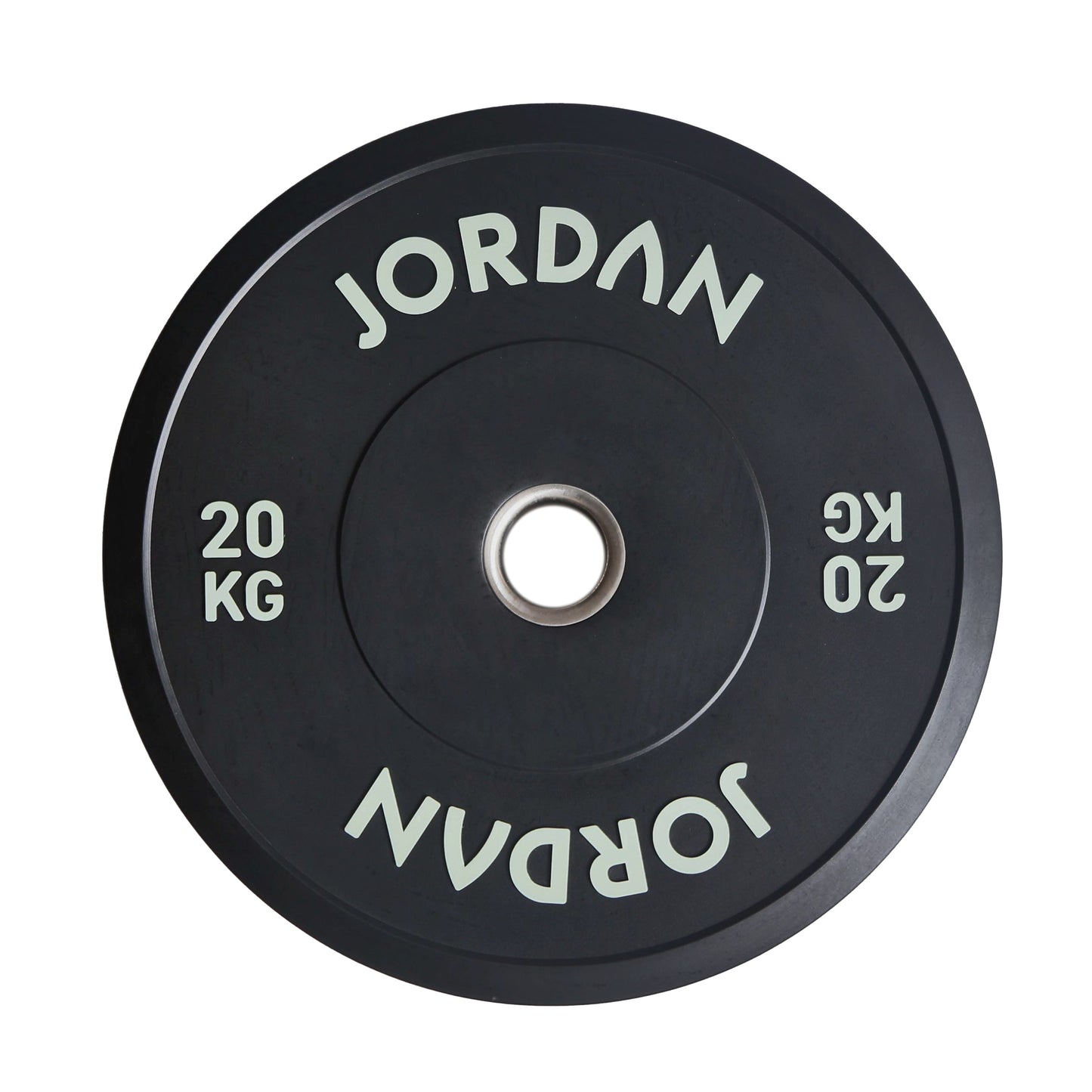 JORDAN Rubber Tri-Grip Olympic Weight Plates