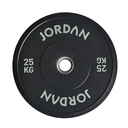 JORDAN Rubber Tri-Grip Olympic Weight Plates