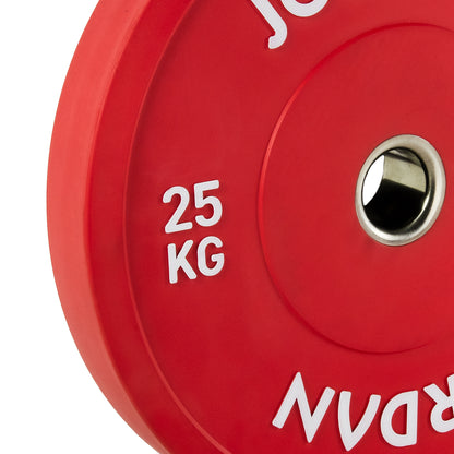 JORDAN® Coloured Rubber Bumper Plates