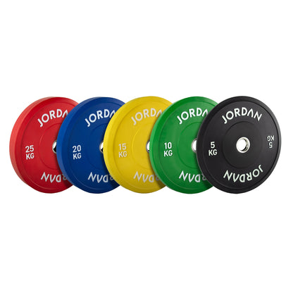 JORDAN® Coloured Rubber Bumper Plates