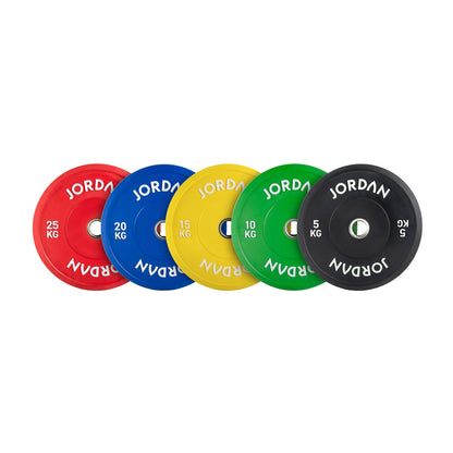 JORDAN® Coloured Rubber Bumper Plates