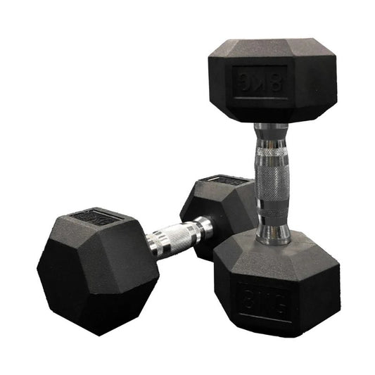 JLC HEX Dumbbells - Rubber