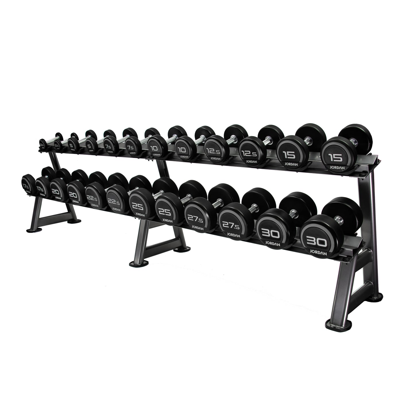 JORDAN 12 Pair Dumbbell Rack (2 tier)