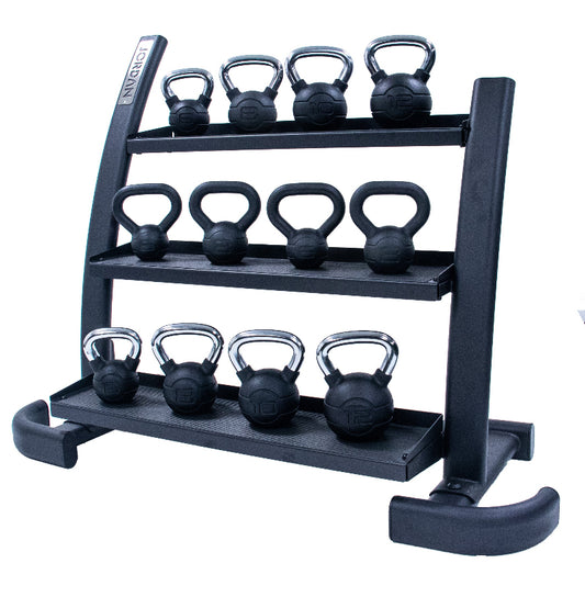 JORDAN® Kettlebell Rack (3 tier)