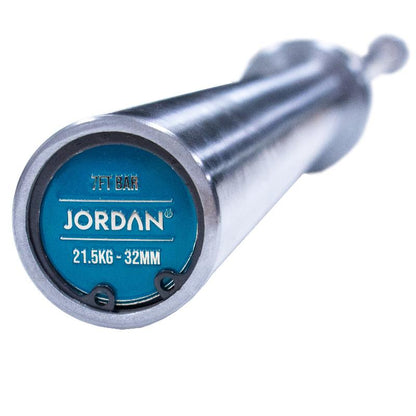 JORDAN Steel Series Straight Olympic Bars with bearings